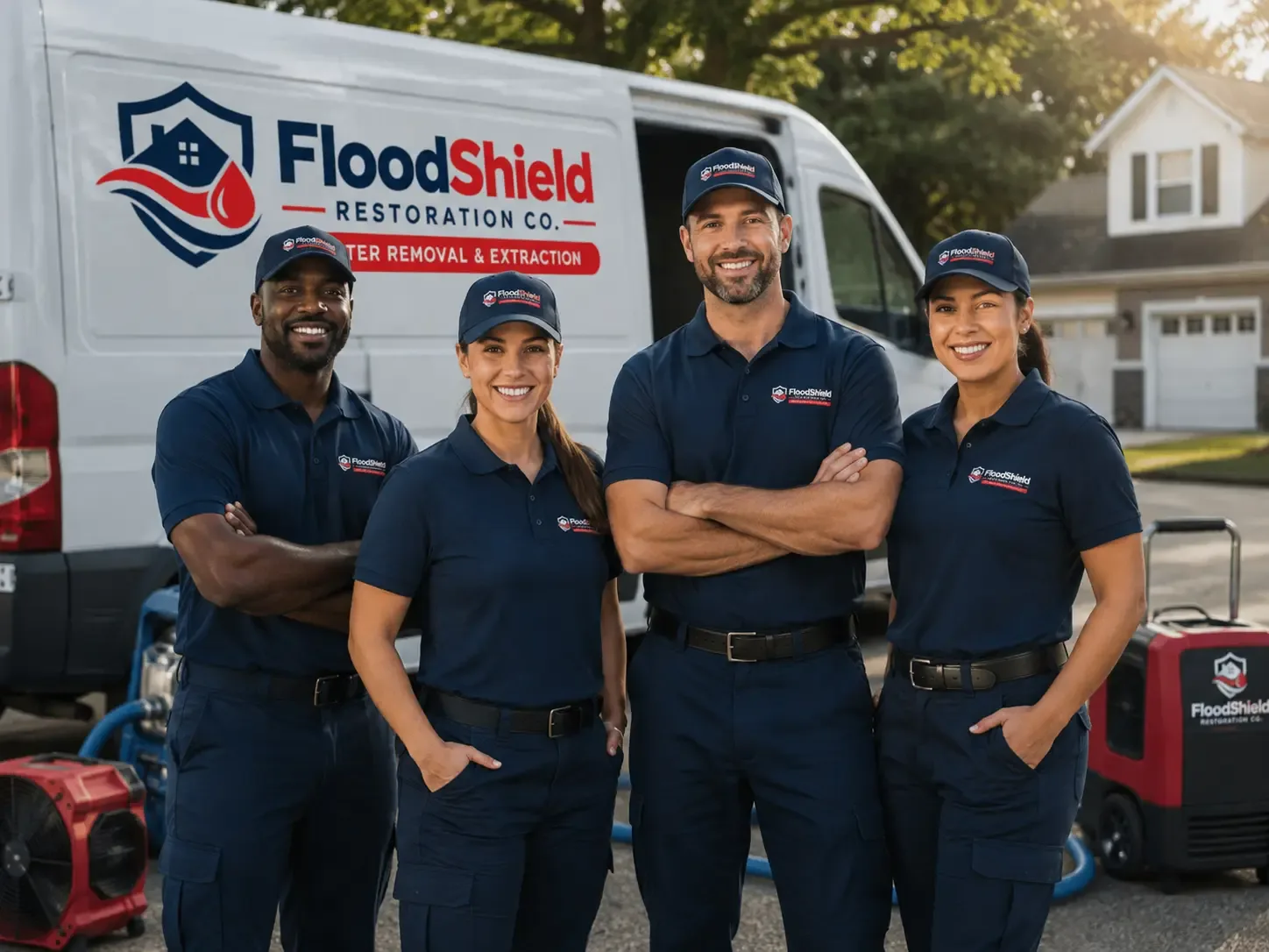 Flood Damage Restoration company in Eastville, VA